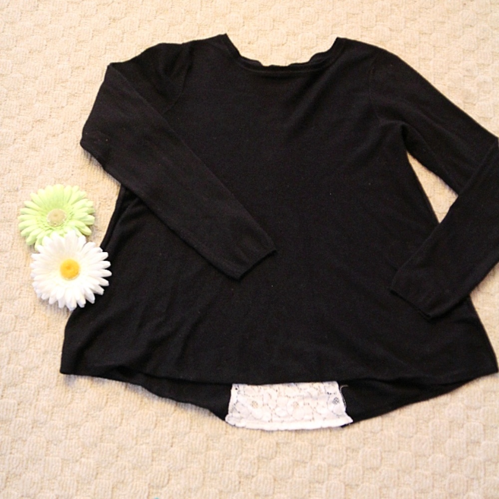 Society 8 longsleeve black top
